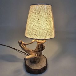 Rustic Handmade Wooden bedside / Table lamp 6 Rustic Handmade Wooden bedside / Table lamp 6
