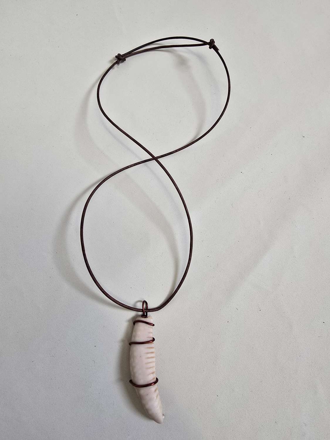 Copper Wrapped Shell Pendant/Necklace -Indiv.priced Copper Wrapped Shell Pendant/Necklace -Indiv.priced