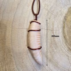 Copper Wrapped Shell Pendant/Necklace -Indiv.priced 3 Copper Wrapped Shell Pendant/Necklace -Indiv.priced 3