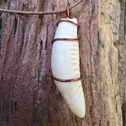 Copper Wrapped Shell Pendant/Necklace -Indiv.priced 4 Copper Wrapped Shell Pendant/Necklace -Indiv.priced 4