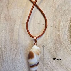 Copper Wrapped Shell Pendant/Necklace -Indiv.priced 6 Copper Wrapped Shell Pendant/Necklace -Indiv.priced 6