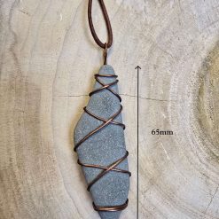 Copper Wrapped Stone Pendant/Necklace -Indiv.priced 1
