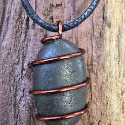 Copper Wrapped Stone Pendant/Necklace -Indiv.priced 10