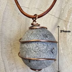 Copper Wrapped Stone Pendant/Necklace -Indiv.priced 15