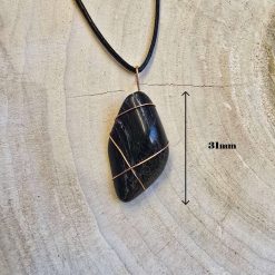 Copper Wrapped Stone Pendant/Necklace -Indiv.priced 5