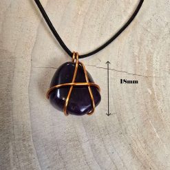 Copper Wrapped Stone Pendant/Necklace -Indiv.priced 9