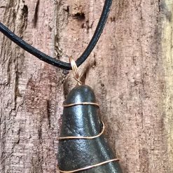 Copper Wrapped Stone Pendant/Necklace -Indiv.priced 12