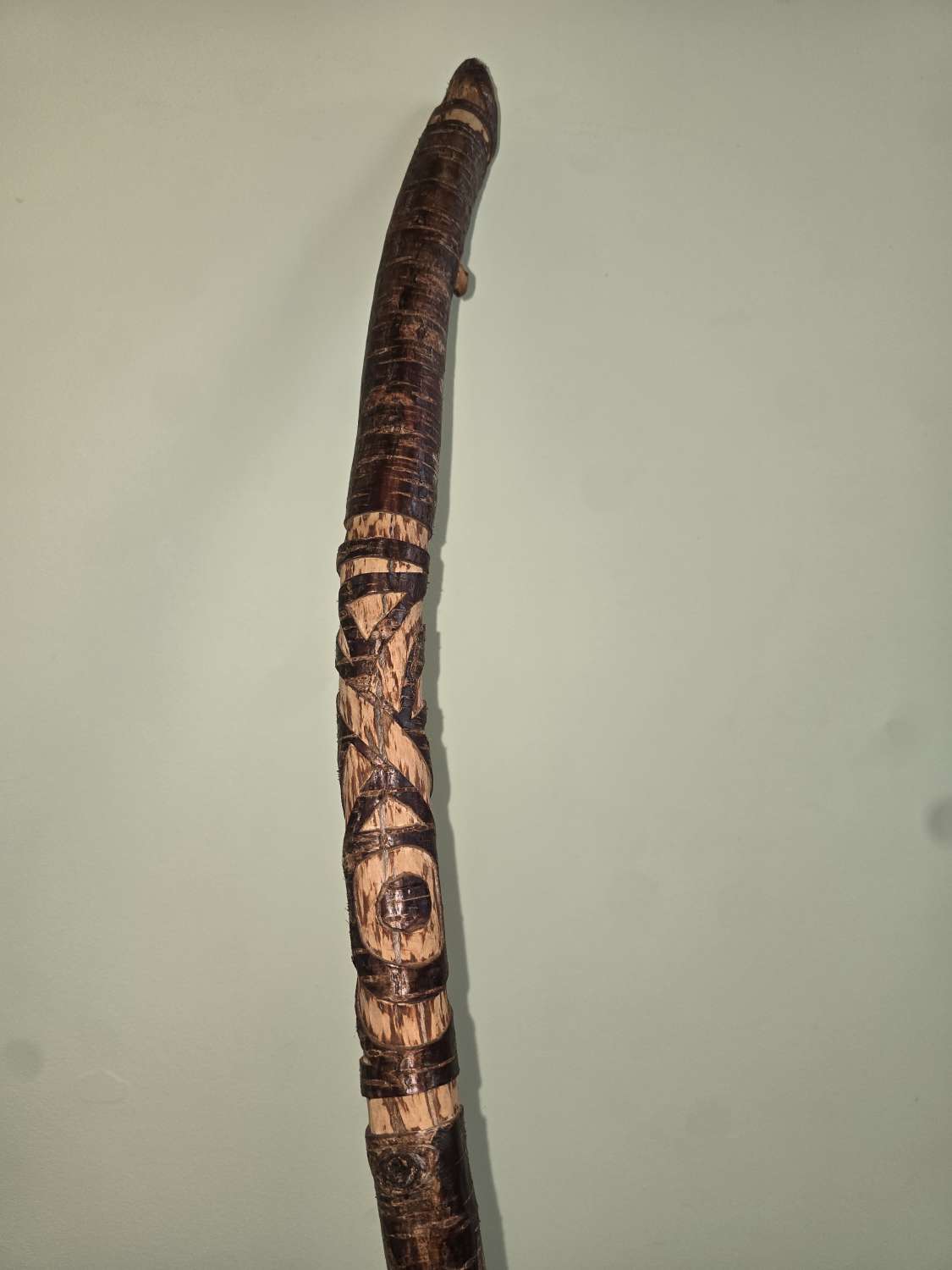 Hand carved walking sticks - Indiv.priced Hand carved walking sticks - Indiv.priced