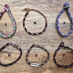Handmade leather bracelets -Indiv.priced