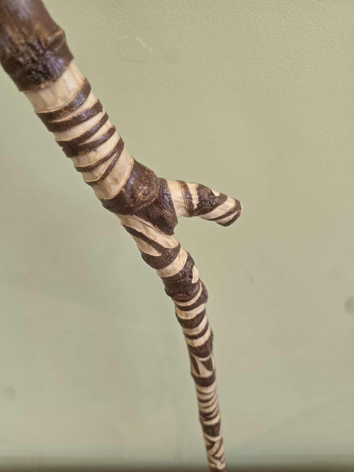Hand carved walking sticks / Ceremonial staff - Indiv.Priced Hand carved walking sticks / Ceremonial staff - Indiv.Priced