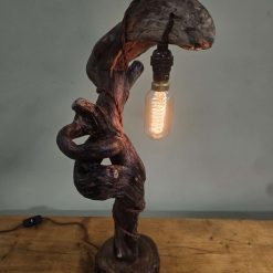 Rustic hand made Table / Bedside Lamp 1 Rustic hand made Table / Bedside Lamp 1