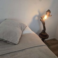 Rustic hand made Table / Bedside Lamp 4 Rustic hand made Table / Bedside Lamp 4