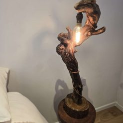 Rustic hand made Table / Bedside Lamp 5 Rustic hand made Table / Bedside Lamp 5