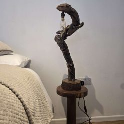 Rustic hand made Table / Bedside Lamp 6 Rustic hand made Table / Bedside Lamp 6