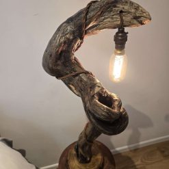 Rustic hand made Table / Bedside Lamp