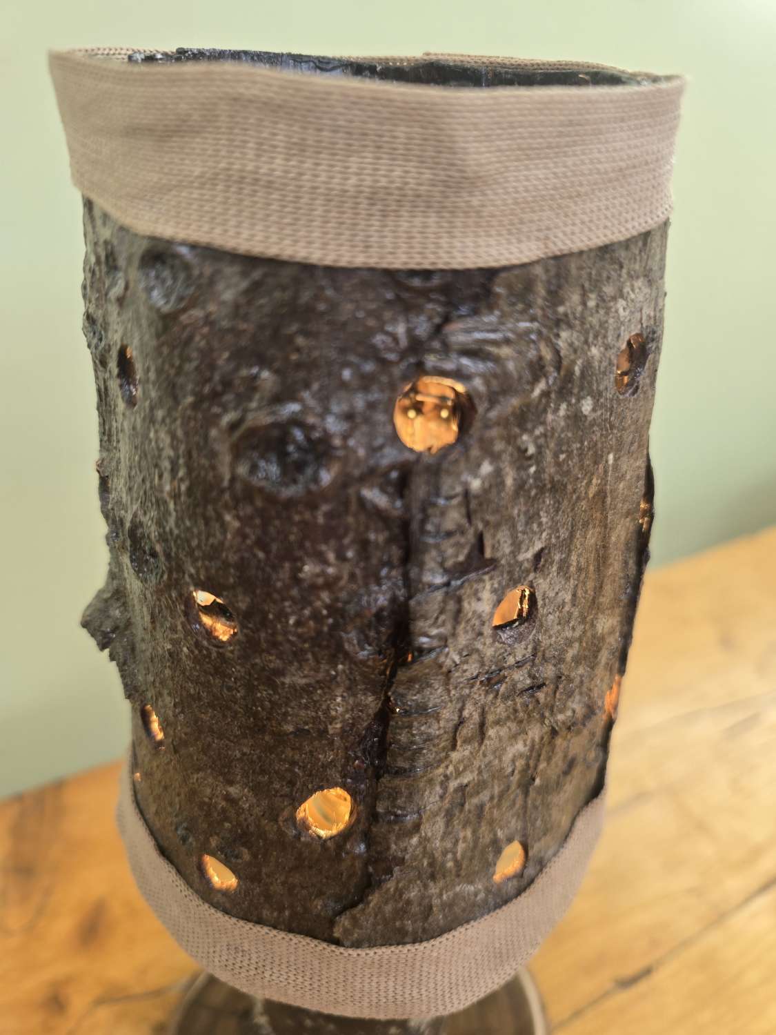 Rustic bedside or table lamp Rustic bedside or table lamp