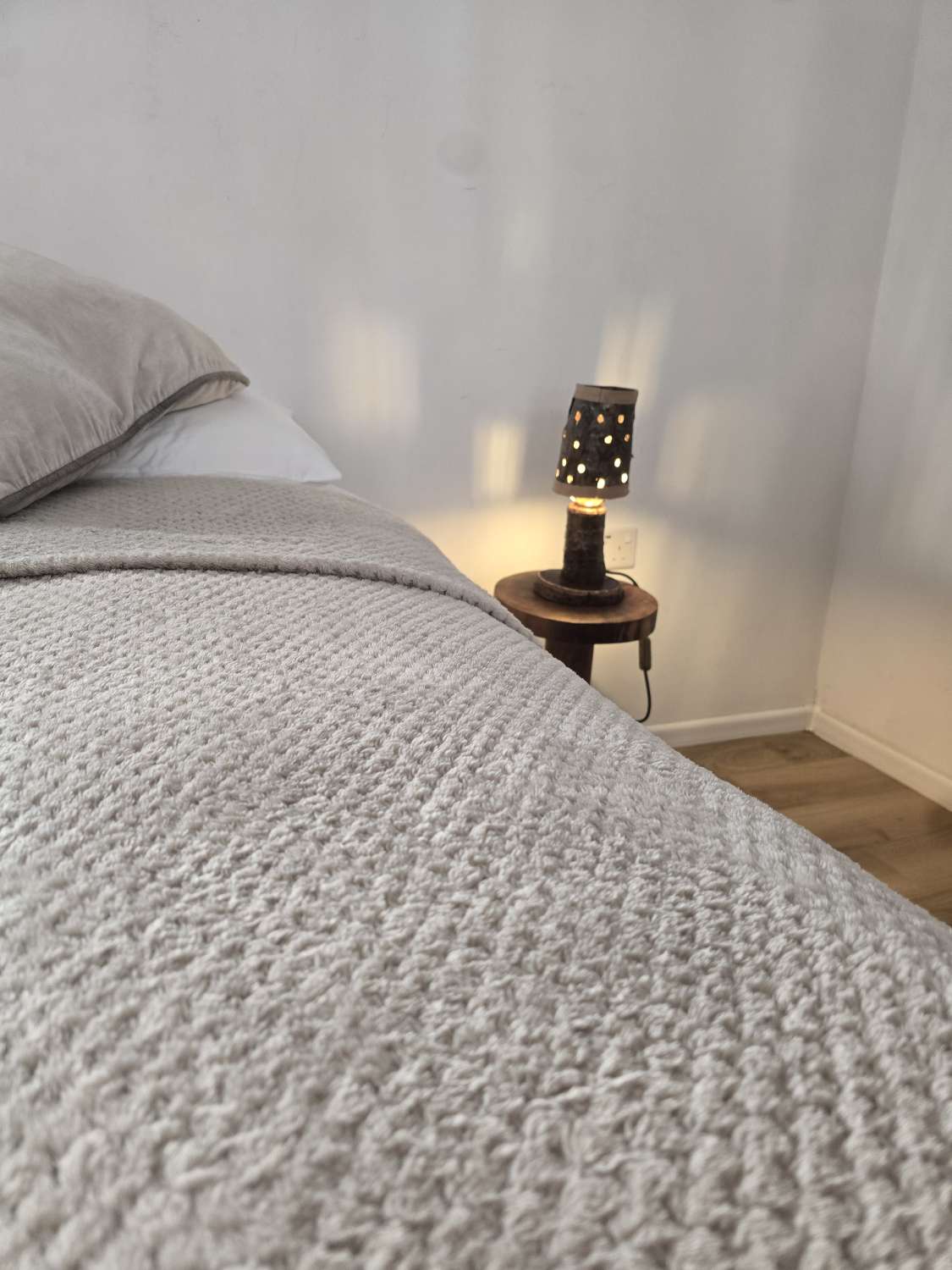 Rustic bedside or table lamp Rustic bedside or table lamp