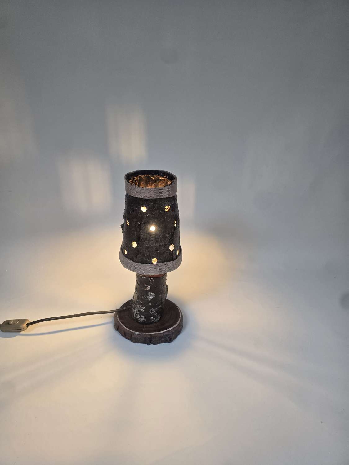 Rustic bedside or table lamp Rustic bedside or table lamp