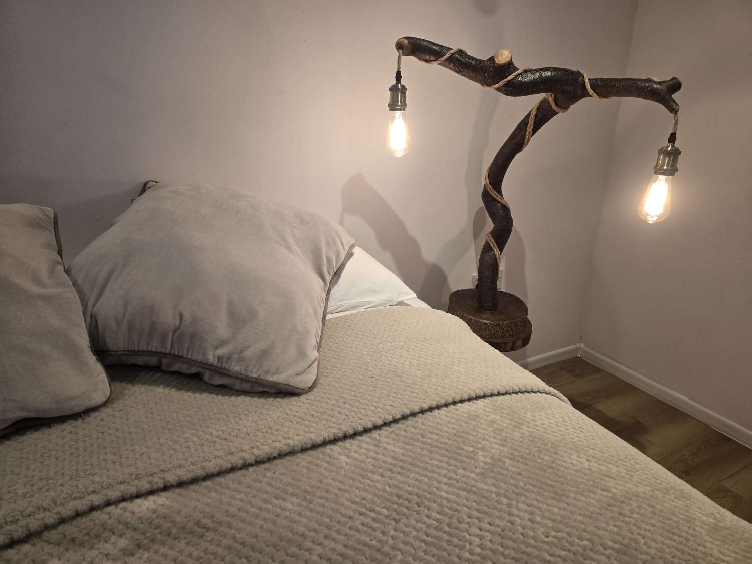 Rustic Freestanding lamp Rustic Freestanding lamp