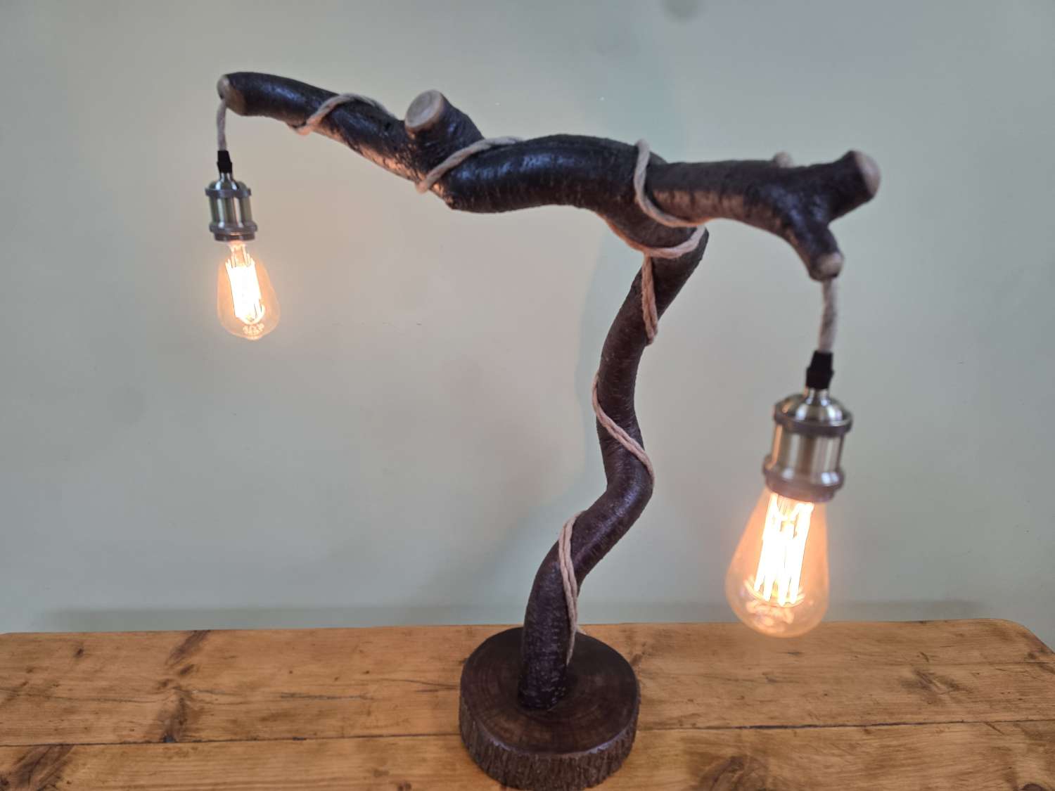 Rustic Freestanding lamp Rustic Freestanding lamp