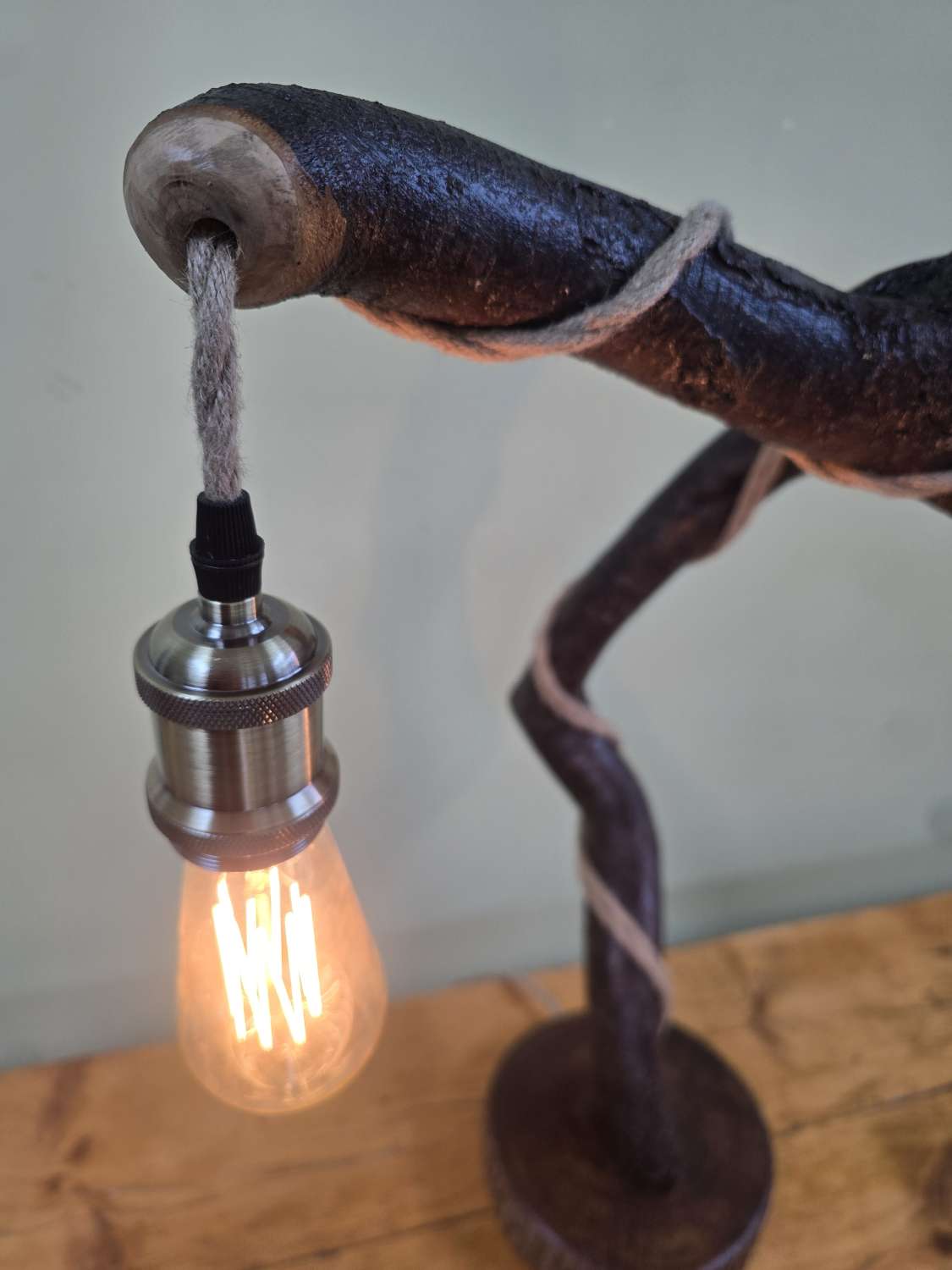 Rustic Freestanding lamp Rustic Freestanding lamp