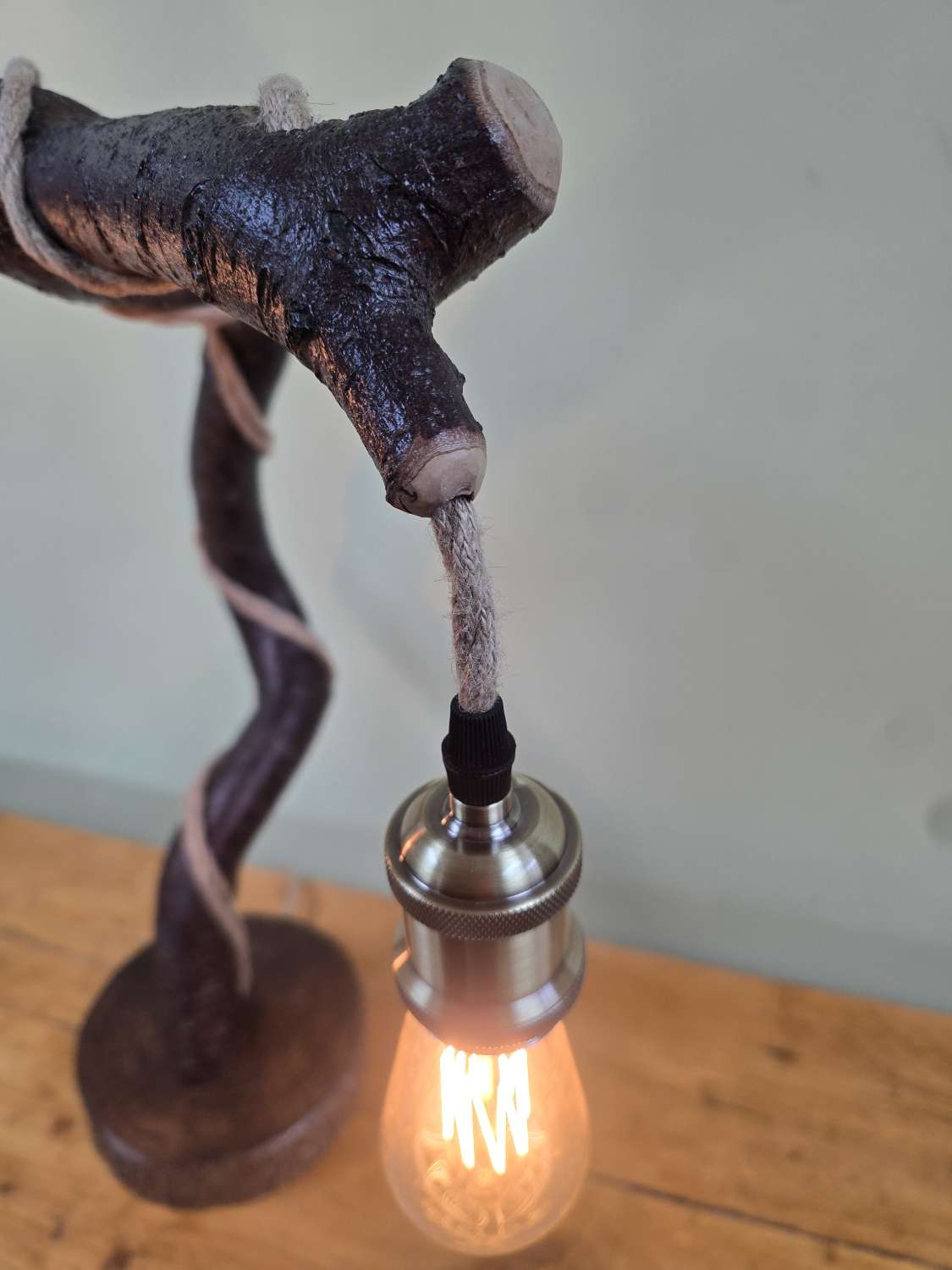 Rustic Freestanding lamp Rustic Freestanding lamp