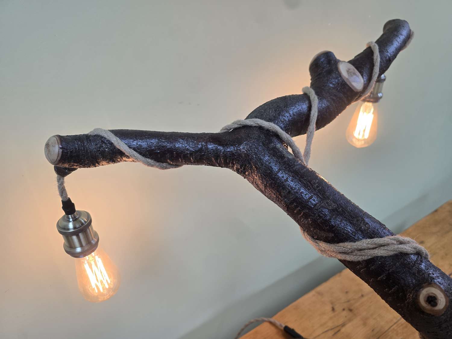 Rustic Freestanding lamp Rustic Freestanding lamp