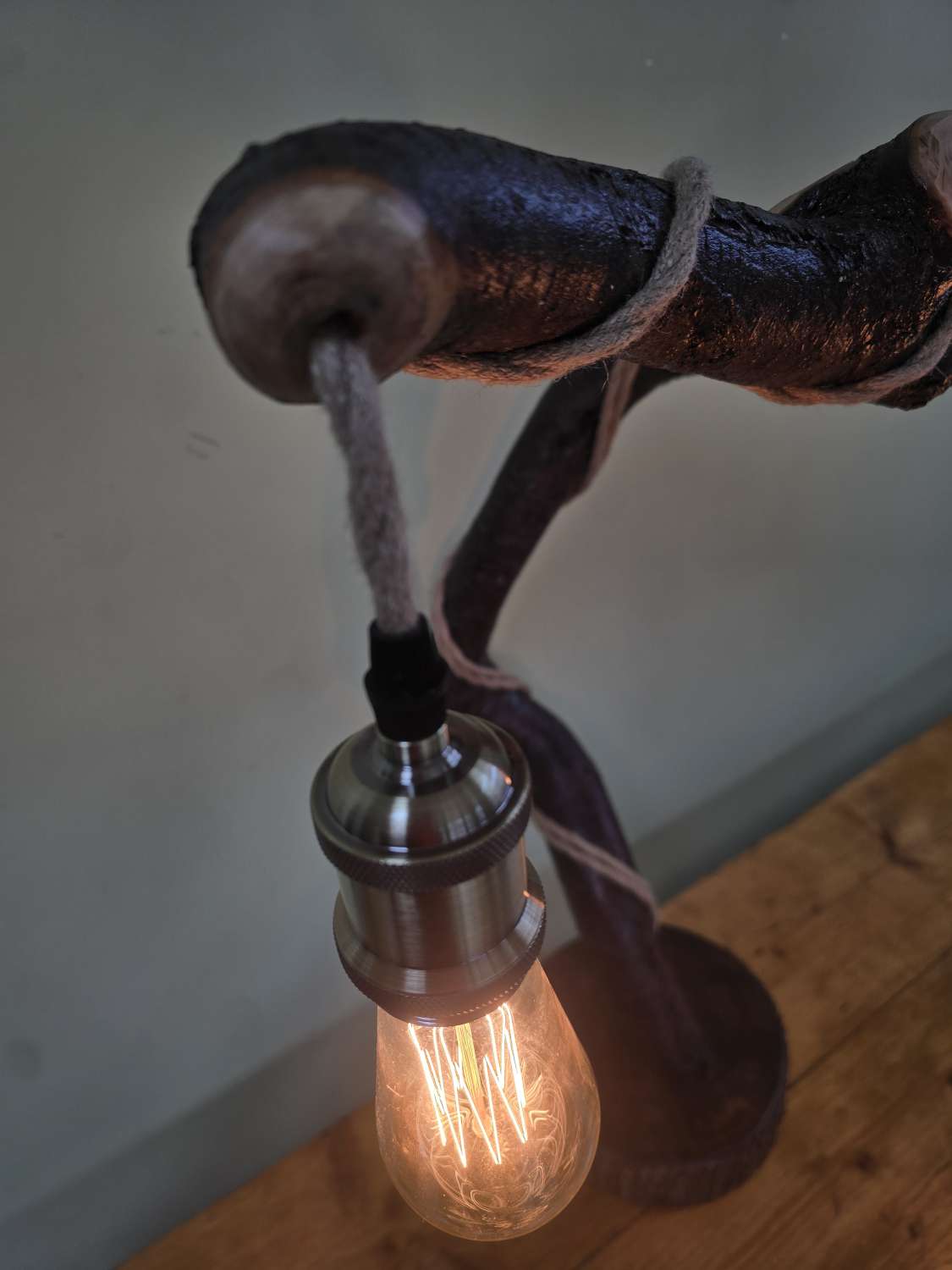 Rustic Freestanding lamp Rustic Freestanding lamp