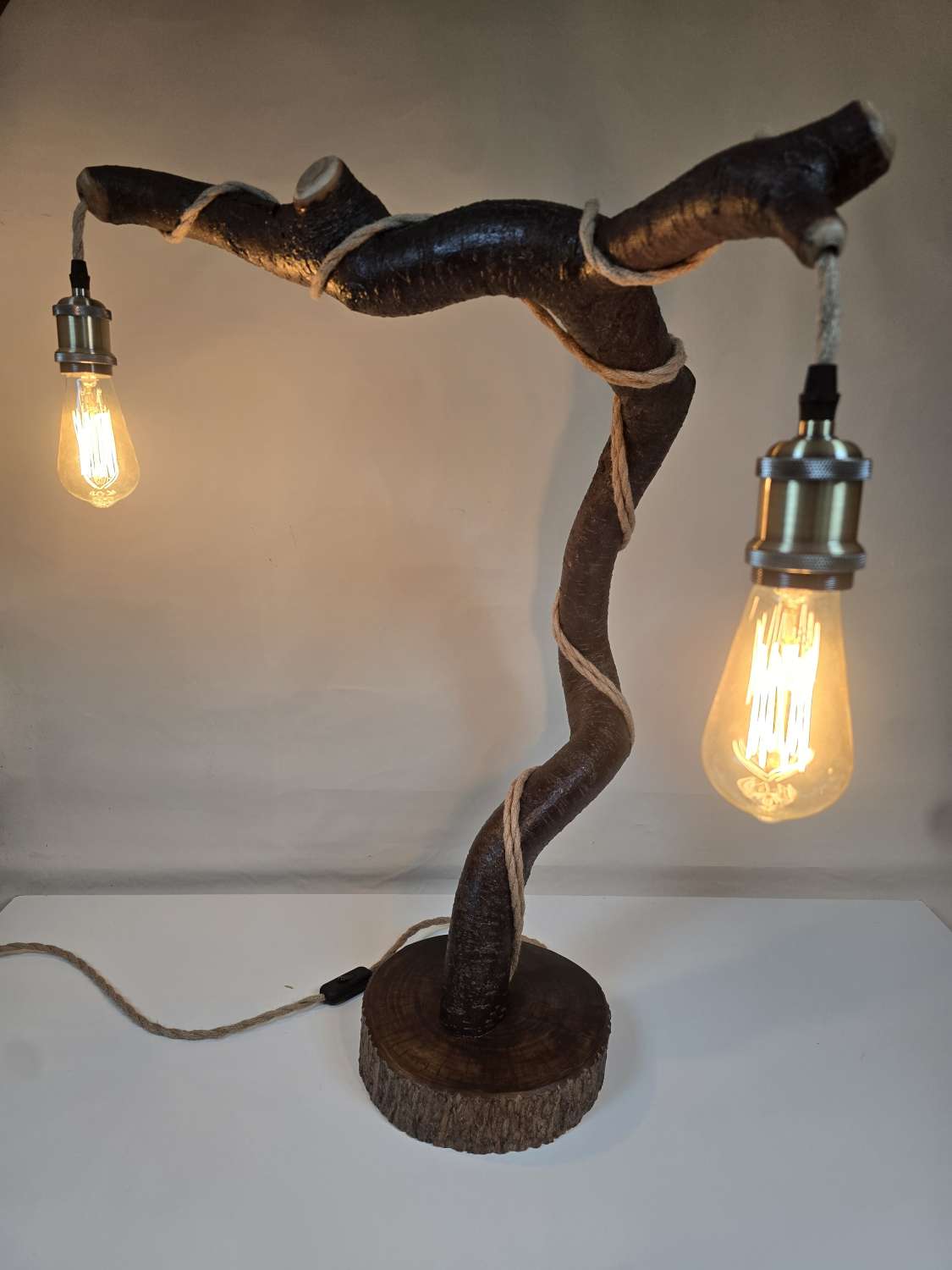 Rustic Freestanding lamp Rustic Freestanding lamp