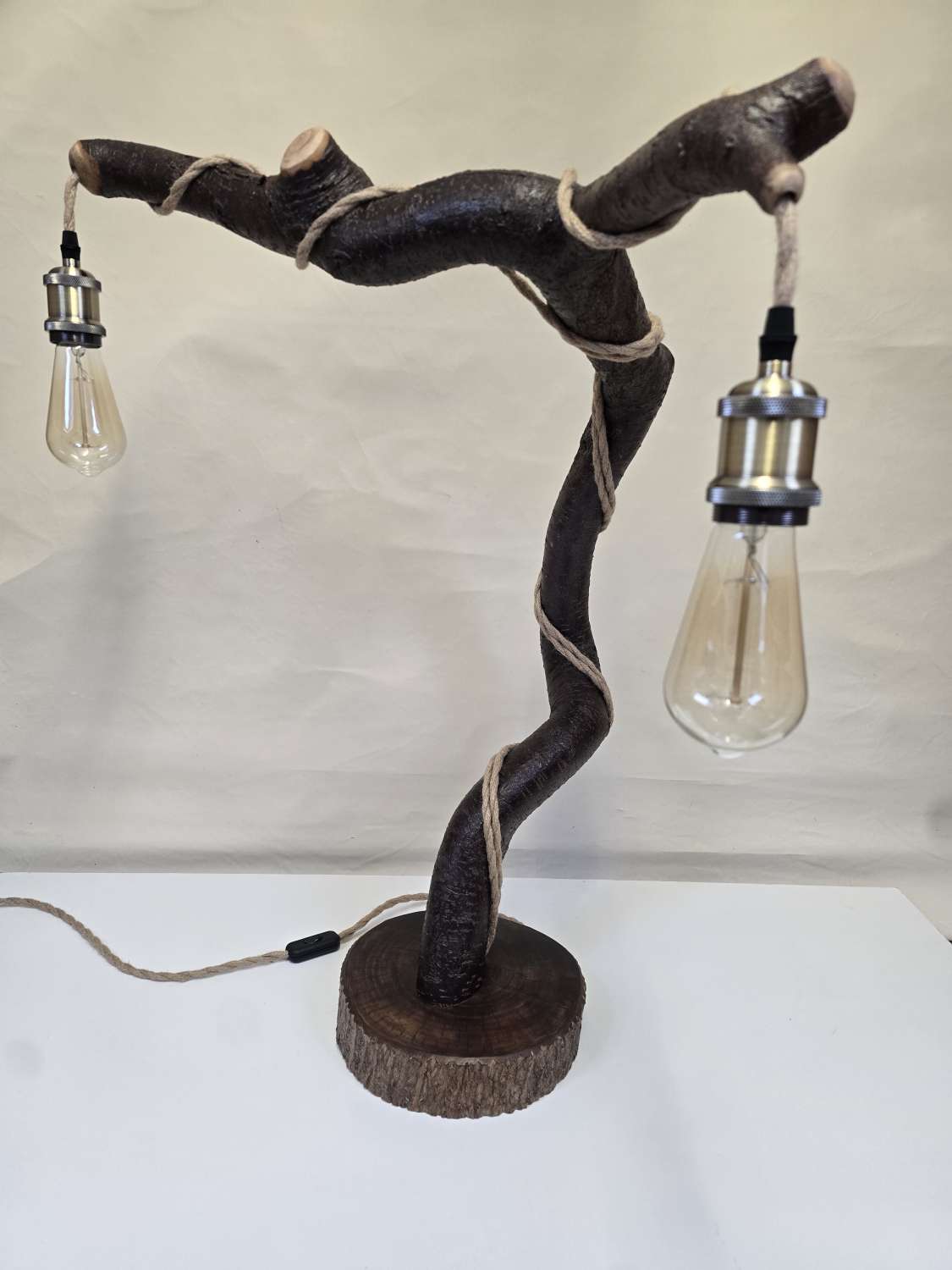 Rustic Freestanding lamp Rustic Freestanding lamp