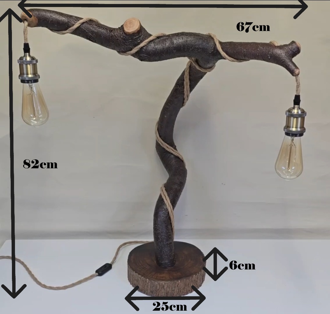 Rustic Freestanding lamp Rustic Freestanding lamp