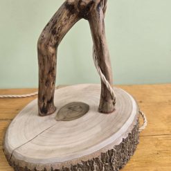 Natural rustic table lamp or bedside lamp 9