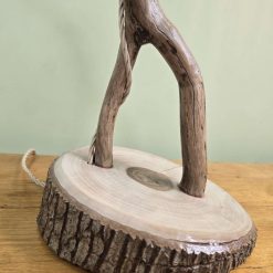Natural rustic table lamp or bedside lamp 11