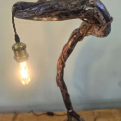 Rustic curved wooden lamp 8 Rustic curved wooden lamp 8