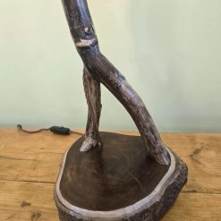Rustic curved wooden lamp 9 Rustic curved wooden lamp 9