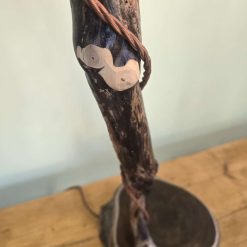 Rustic curved wooden lamp 10 Rustic curved wooden lamp 10