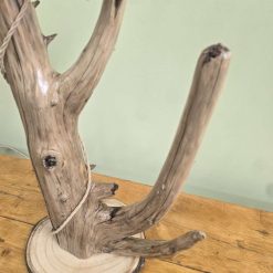 Rustic bedside table and lamp combination 9 Rustic bedside table and lamp combination 9
