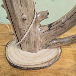 Rustic bedside table and lamp combination 10 Rustic bedside table and lamp combination 10