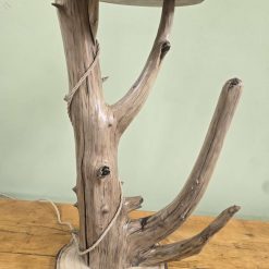 Rustic bedside table and lamp combination 11 Rustic bedside table and lamp combination 11