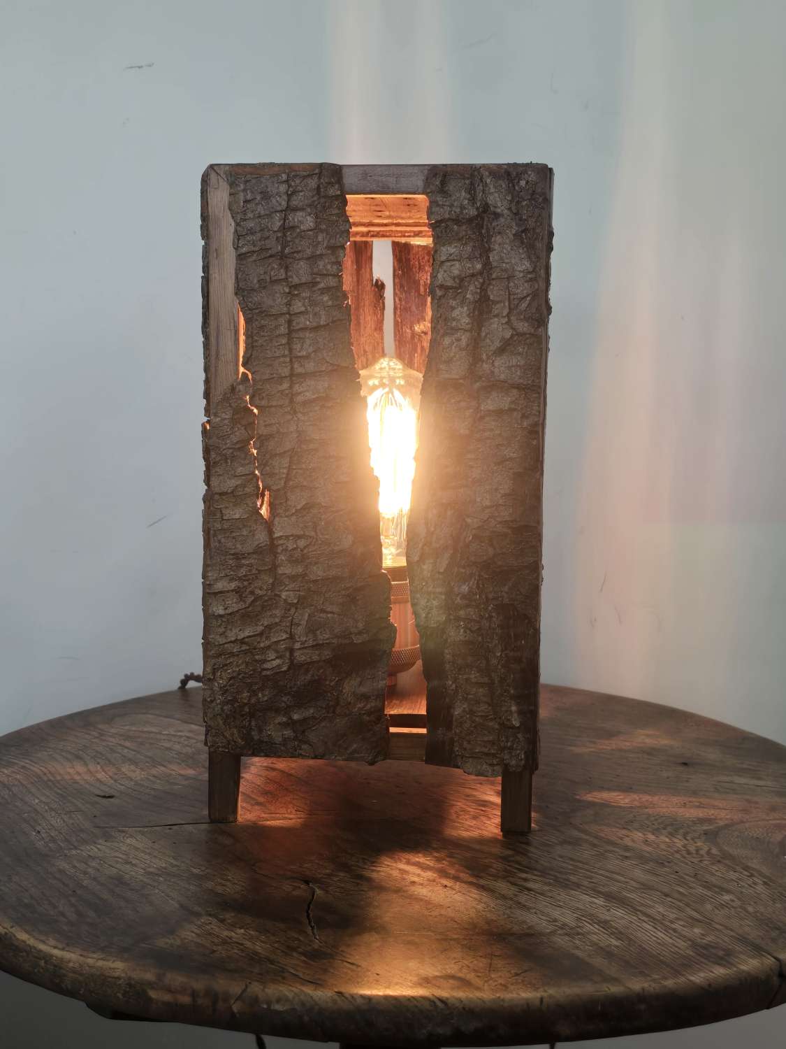 Soft Glow Tree Bark Bedside lamp Soft Glow Tree Bark Bedside lamp