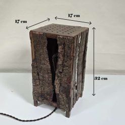 Soft Glow Tree Bark Bedside lamp 3 Soft Glow Tree Bark Bedside lamp 3