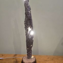 Tall Soft Glow Tree Bark Lamp 13