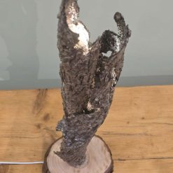 Tall Soft Glow Tree Bark Lamp 17