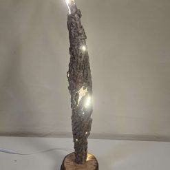 Tall Soft Glow Tree Bark Lamp 18