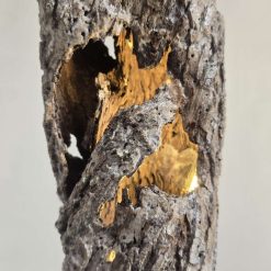 Tall Soft Glow Tree Bark Lamp 5
