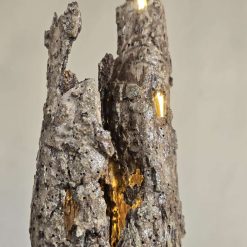 Tall Soft Glow Tree Bark Lamp 6