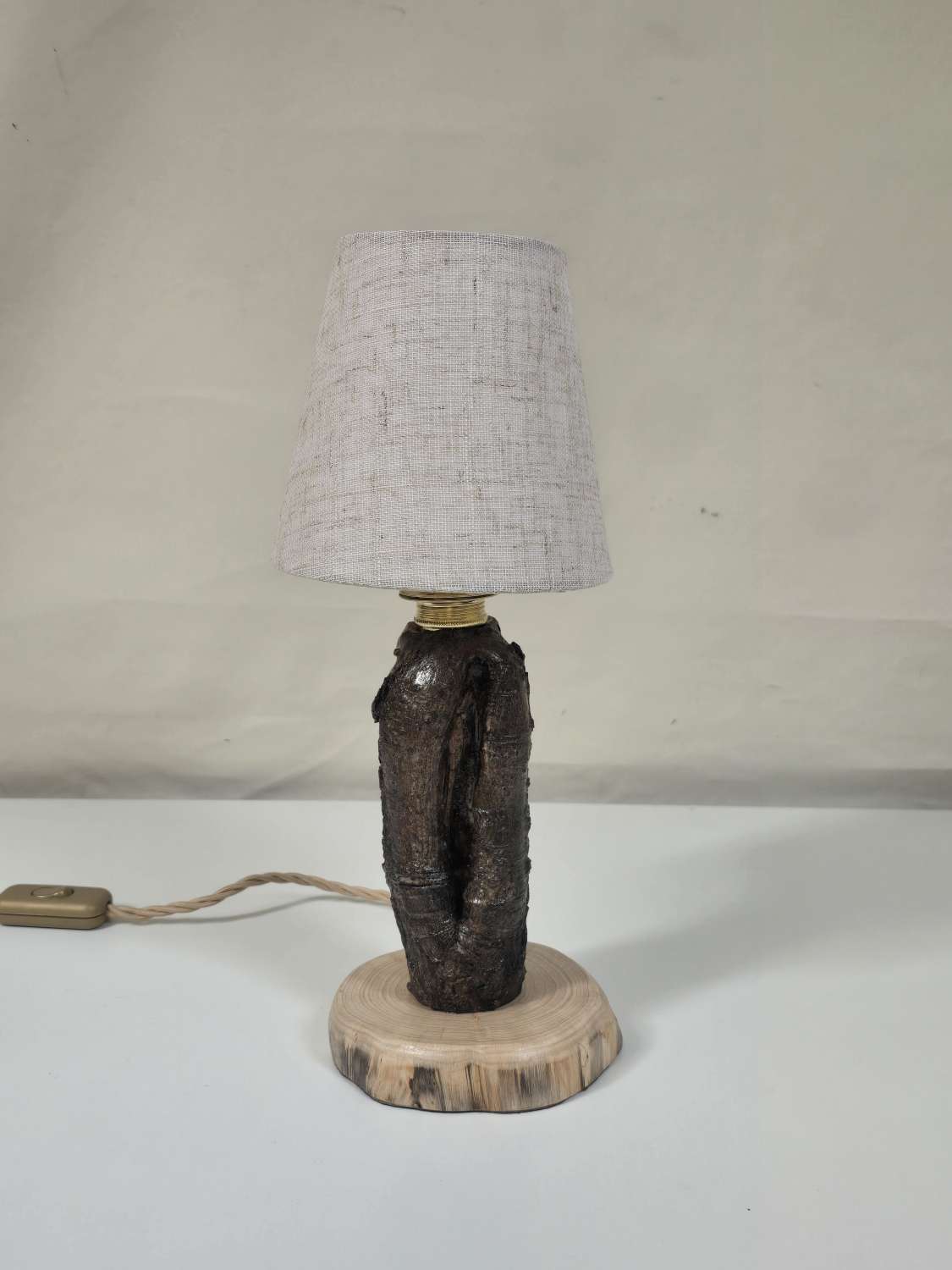 Handmade Wooden bedside / Table lamp Handmade Wooden bedside / Table lamp