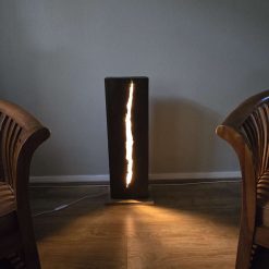 Reclaimed Railway Sleeper Floor Lamp