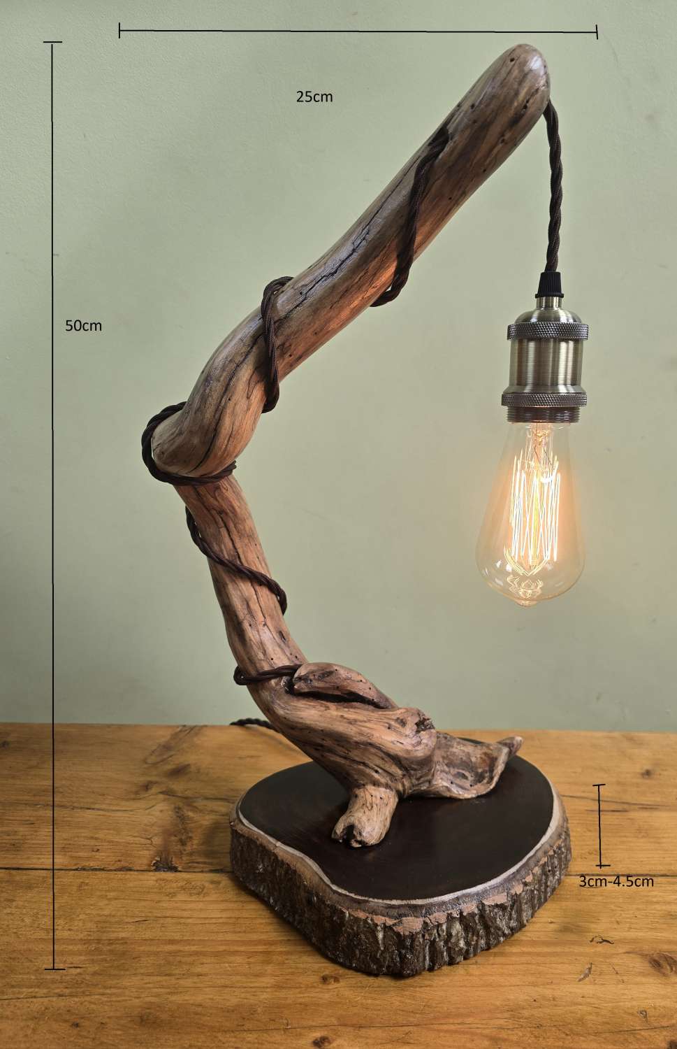 Tree branch Bedside or Desk lamp Tree branch Bedside or Desk lamp