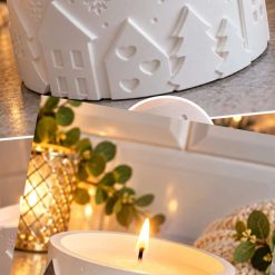 Eco resin Christmas dish/candle